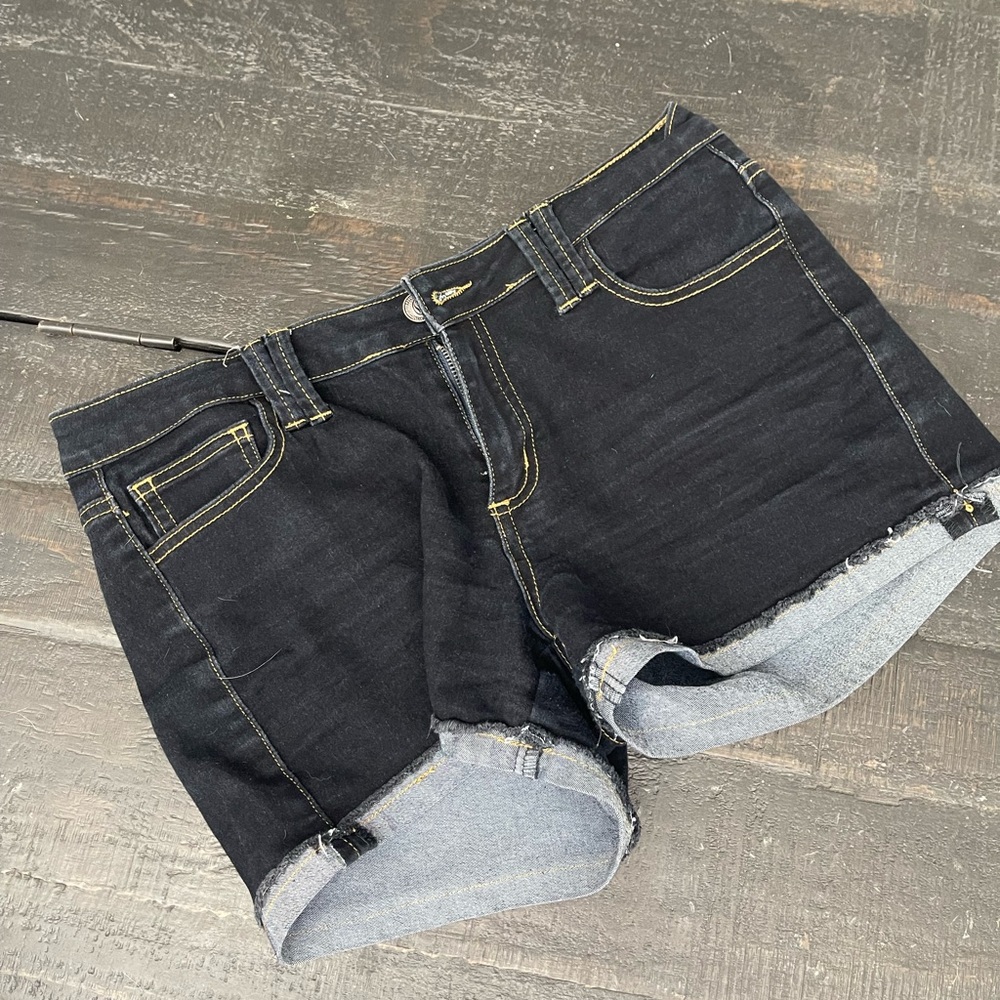 Dark blue shorts